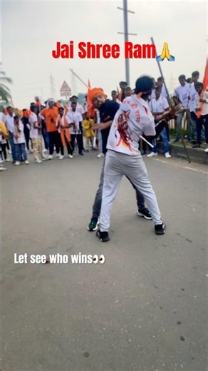 Navami Celebration | Staff Spinning Competition