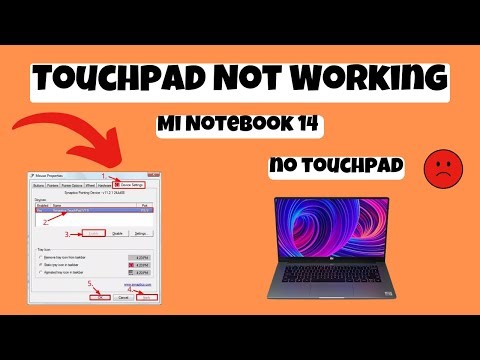 How to Fix Mi Notebook 14 Touchpad Not Working issue Windows 10, 11