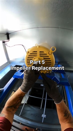 Part 5 The Finale! This final round we install the new impeller, reinstall the cone & perform startup & testing at 60Hz. #hvac #repair #finale #invictusmaneo | Bobby Armstrong