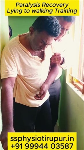 Hemiplegia Rehabilitation | Paralysis Recovery | Lying to walking | Dr.Subashsethu #strokerecovery