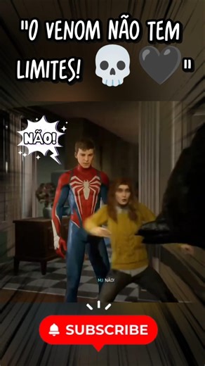 O Venom não teve PIEDADE! 💀🕷️ #SpiderMan2 #Venom