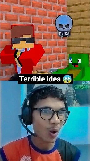 JJ What's Really Happening - Mikey Minecraft Animation