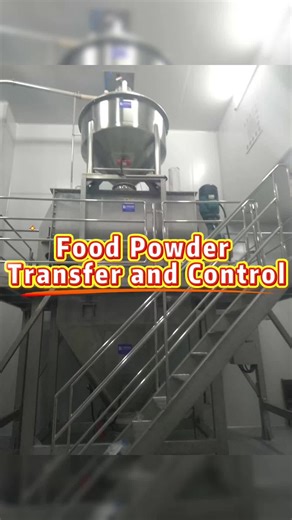 Food Powder Transfer and Control #PowderConveyingSystem #HighPrecisionDosing