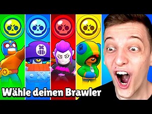 GEWINNE einen ZUFÄLLIGEN BRAWLER, WENN...😱 mit Lukas Brawl Stars