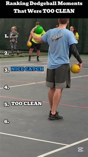 Ranking Dodgeball Moments #cliprank #shortfeed #funny #youtubeshorts #ranking #dodgeball