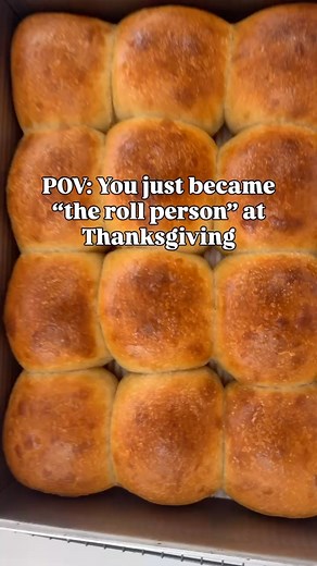 Comment 'RECIPE' and I'll send it to you! I feel like the second any family or friends know you have a sourdough starter, you are hereby declared the bread supplier for all holidays going forward. 😂 What I discovered during testing (which makes these rolls so great IMO!): 1) Choosing a stiff sweet starter: I didn’t want the rolls to be sour, but I like using a regular sourdough starter for simplicity’s sake. Unfortunately, it was a no-go – way too tangy. I tried a sweet starter, but the final r
