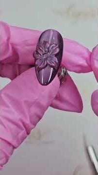 Shimmering ombre gels for 3D nail art 😍✨️ Lynis Nailshop · nailmondo nailicious💅nailart #Tutorial