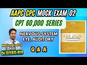 Master the CPT 60000 Series | Nervous System Coding for CPC Exam 2026