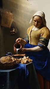 In the spring of 2023, we will dedicate a retrospective exhibition to the 17th-century master Johannes Vermeer for the first time in our history. With loans from all over the world, this promises to be the largest Vermeer exhibition ever. The Milkmaid is already looking forward to it! 🥛 🖼️ The Milkmaid, Johannes Vermeer, c. 1660 🚨 https://www.rijksmuseum.nl/en/whats-on/exhibitions/johannes-vermeer — In het voorjaar van 2023 wijden we voor het eerst in onze geschiedenis een overzichtstentoonst