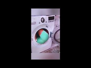 Women gets stuck in washing machine