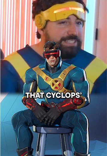 Cyclops’ Voice Actor Is So Funny! #MarvelRivalsCyclops #MarvelRivals | Marvel Rivals