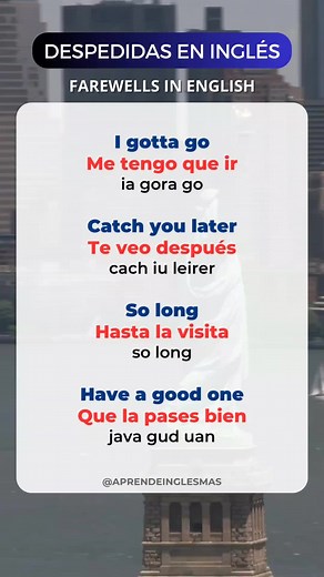 4 Frases de Despedida en Inglés para Aprender Rápido