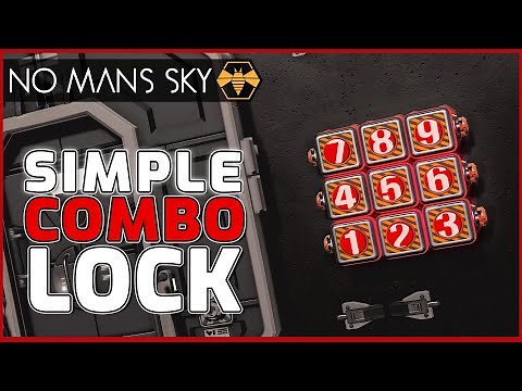 A simple COMBINATION LOCK - Advanced Logics in No Mans Sky - Guide by Beeblebum