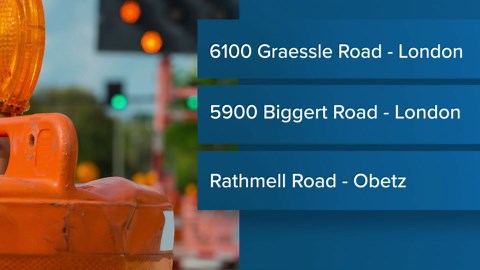 Roads in Franklin, Fairfield counties closed due to heavy rain, flooding