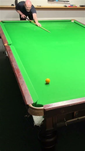 English Billiards A deep long loser played correctly