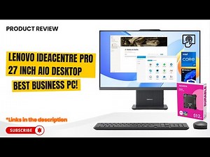 Lenovo IdeaCentre Pro 27” AIO Desktop Review 2025 | Intel Core i7, 64GB DDR5, 2TB SSD