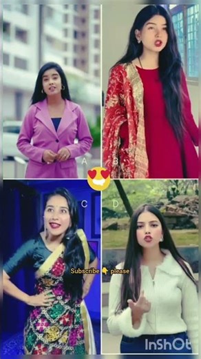 best actress🔥? Payal panchal 🆚 daizy aizy 🆚 Akshita Dwivedi 🆚 kashish #shorts #ytshorts #subscribe