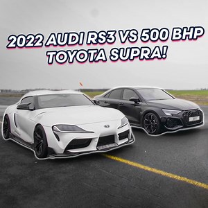 293K views · 1.2K reactions | Ready To Race: Audi RS3 VS Toyota Supra! | Archie Hamilton Racing | Facebook