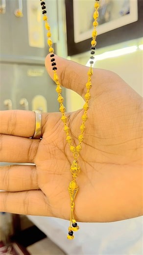 Stunning Gold & Black Pearl Mangalsutra Designs You’ll Adore