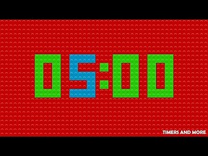 5 Minute Lego Inspired Countdown Timer