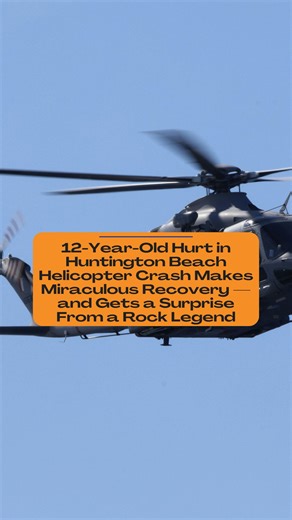 A 12-year-old boy who survived a helicopter crash in Huntington Beach made a full recovery — and just got the surprise of a lifetime. Sammy Hagar FaceTimed him, gifted $10,000, and invited him for a holiday staycation at the resort. What a comeback 🙌 | SoCal Daily Pulse