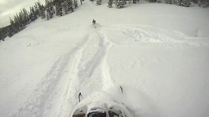 Backcountry Snowmobiling in Grand County, Colorado