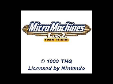 Micro Machines 1 and 2: Twin Turbo. [GBC - Virtucraft, THQ]. (2000). Full Challenge Play.