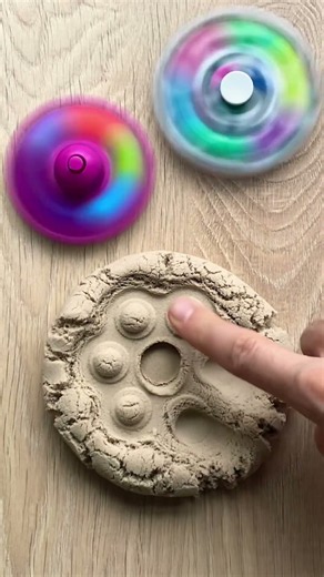 Kinetic Sand Popit fidgets! 🎉🎉🎉 #satisfying #popit #asmr #viral #shortsfeed