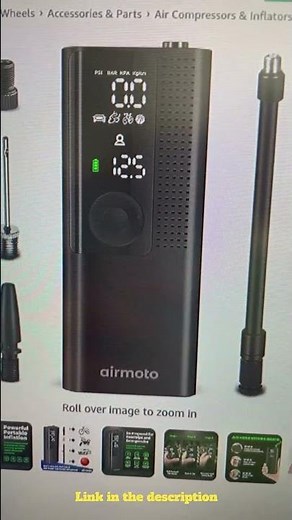 How to Inflate Your Car Tires in Minutes with Airmoto Tire Inflator | Portable Air Compressor Review