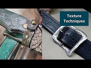 Leather Texture Techniques
