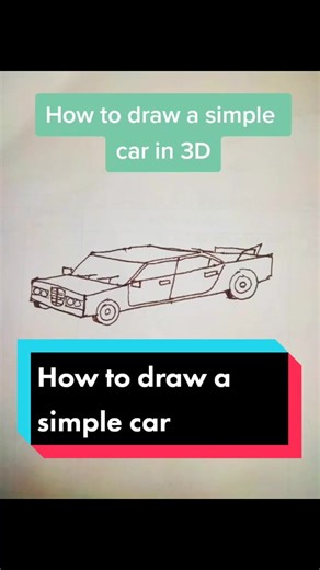 Easy Step-by-Step Car Drawing Tutorial