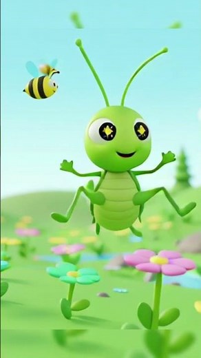 Mr Grasshopper Song 🦗 | Preschool Learning Song for Kids