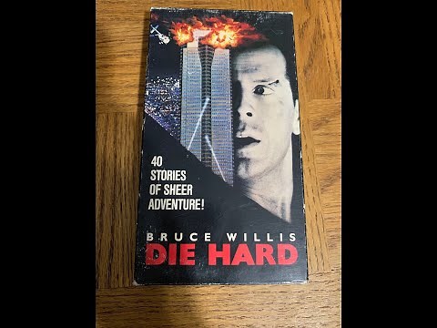 Opening to Die Hard VHS (1989)