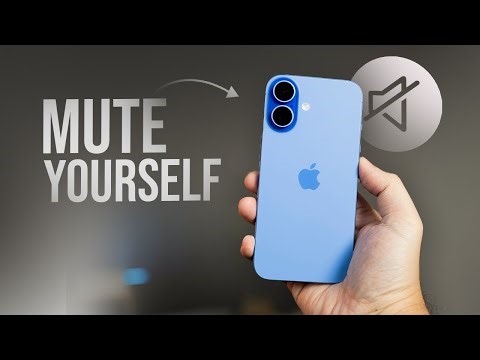 How to Mute Yourself on iPhone (tutorial)