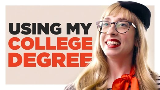 No one actually cares what your major was 🤷🏼 | CollegeHumor