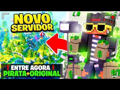 NOVO SERVIDOR de RANKUP INOVADOR com MINERAÇÃO PRIVADA e MUITO MAIS para MINECRAFT JAVA e BEDROCK