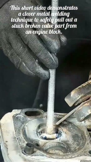 Smart Trick to Remove Stuck Valve Parts