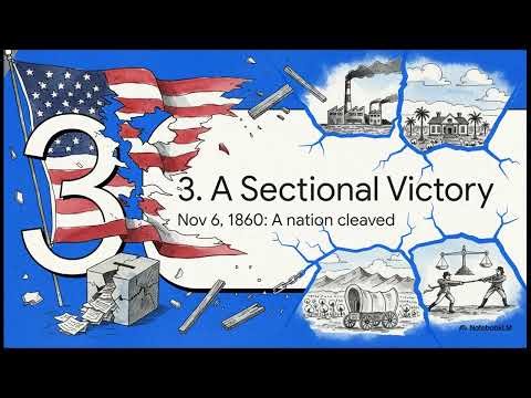 How the 1860 United States presidential election Triggered the Civil War