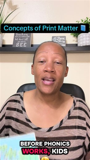 Concepts of print help kids understand how books and words work before decoding begins. #conceptsofprint #printawareness #earlyliteracy #readingreadiness #kindergartenprep