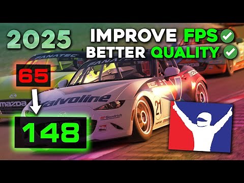 My iRacing Graphics Settings for Amazing FPS/Quality (2025)