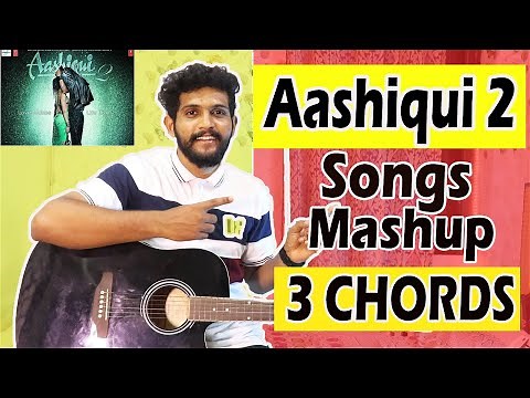 Aashiqui 2 Guitar songs Mashup lesson | 3 chords | for beginners
