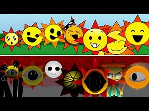 Sprunki Retake But Every Mr Sun Singing Together #sprunki #incredibox