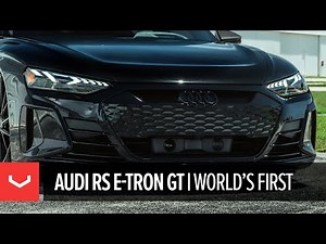Audi RS e-tron GT | World's First | Vossen HF-4T