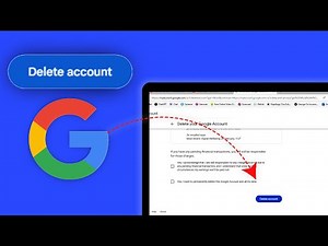 how to delete google account