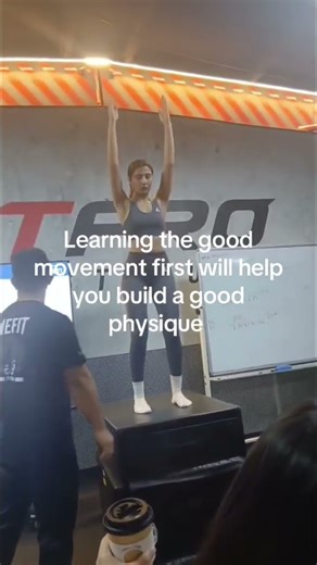 Learning good movement and positioning in the gym #inspiration