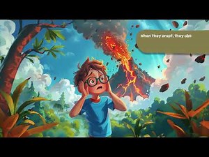 Exploring Volcanoes: A Fiery Adventure | Kids Story Narration