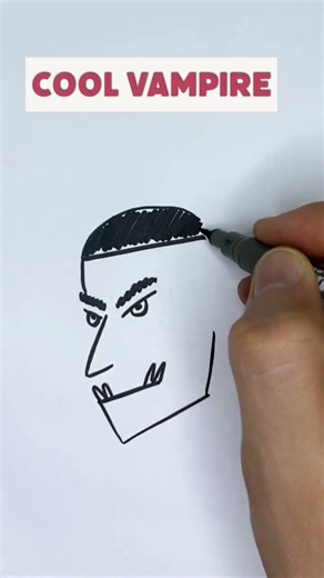 Drawing random things…#day1 vampire