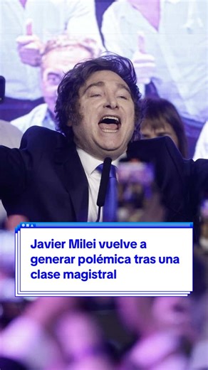🇦🇷🔥 Javier Milei vuelve a generar polémica tras una clase magistral en la Universidad de San Andrés. El presidente argentino aseguró ser «uno de los tres tipos más conocidos del planeta», desatando un intenso debate en redes sociales. #Milei #Argentina #Política #Viral #Actualidad