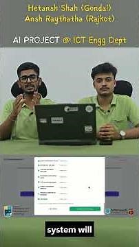 AI-Based Contactless Attendance System | ICT Engineering Student Project