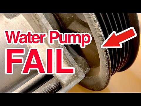 BMW MINI Cooper R50 coolant leaking and replacing water pump